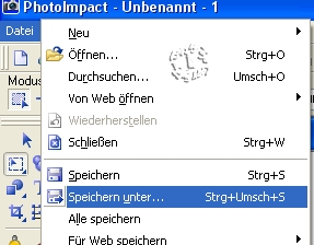 speichern