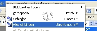 einbinden