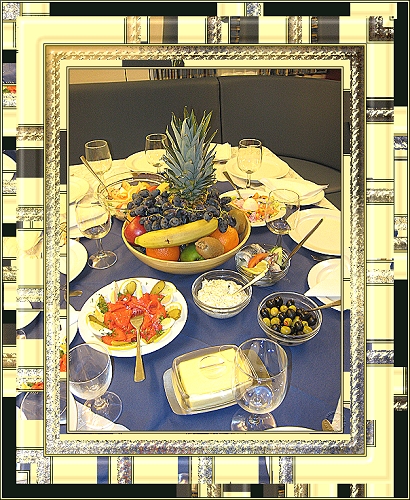 gedeckter Tisch